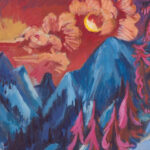 Paesaggio invernale al chiaro di luna, di E.Kirchner